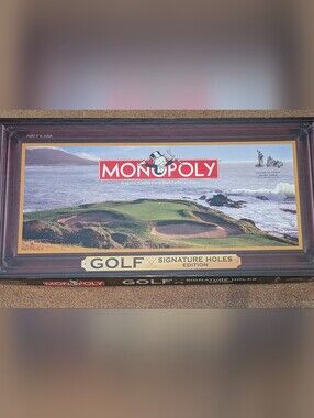 Monopoly Golf Signature Holes Edition Board Game by Monopoly